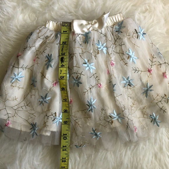Girls’ Tutu with Embroidered Flowers - Picture 6 of 10